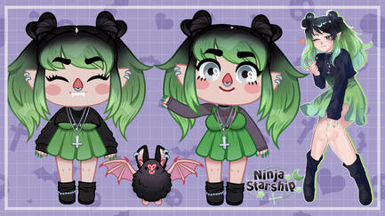 vTuber character sheet vTuber character sheet